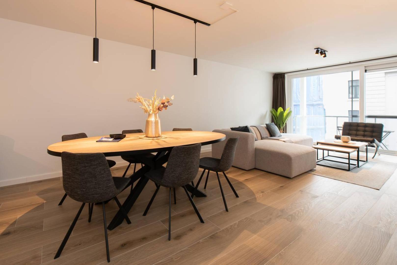 Luxueus, Ruim Appartement Op 350M Van Het Strand Ostende Kültér fotó
