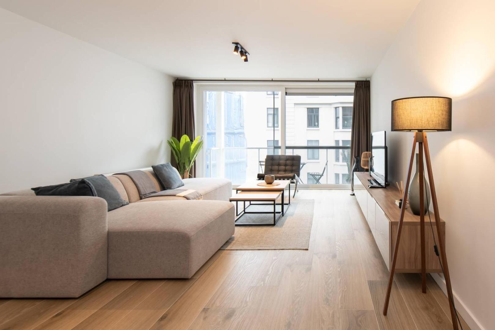 Luxueus, Ruim Appartement Op 350M Van Het Strand Ostende Kültér fotó